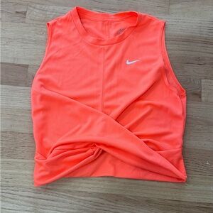 Nike Women's Cinched Coral Tank Top